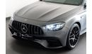 Mercedes-Benz E 63 AMG 4MATIC+ 2021 Mercedes E63S AMG 4 Matic+ / New Delivery Mileage / Mercedes Warranty and Gargash File 