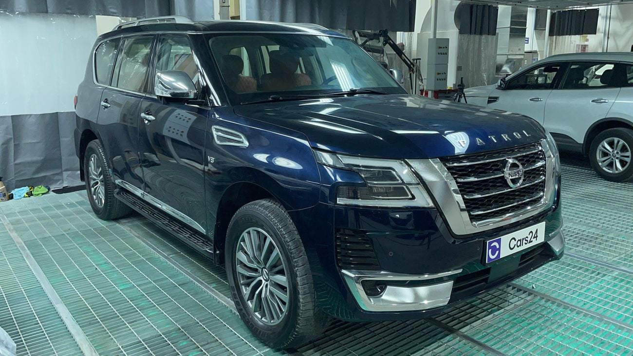 نيسان باترول 2021 SE PLATINUM CITY | AED 2371/Month | 0 DP | 30 Day Return | Warranty | Service History