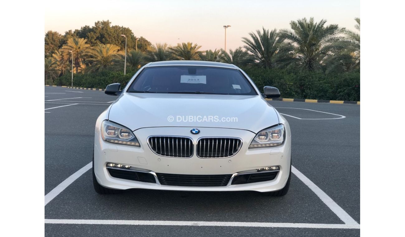 BMW 650i Luxury MODEL 2013 GCC CAR PREFECT CONDITION INSIDE AND OUTSIDE FULL OPTION PANORAMIC ROOF LEATHER SE
