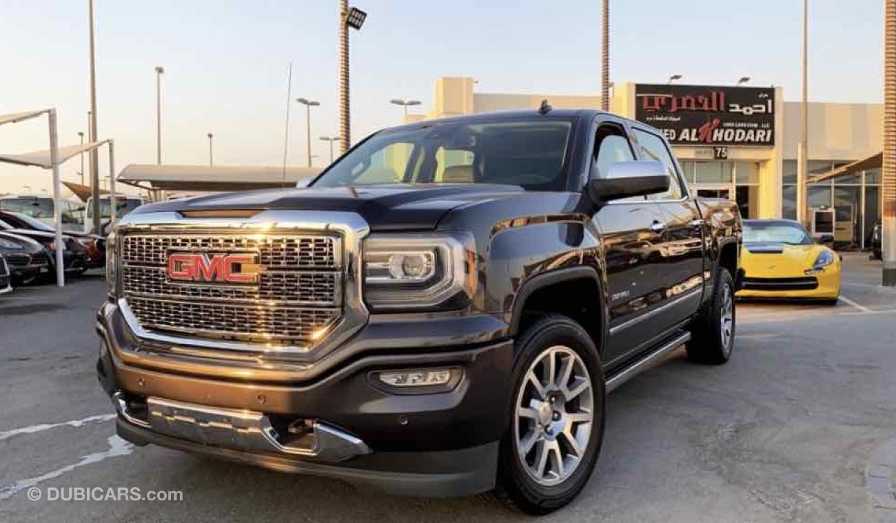 GMC Sierra دينالي 2016 خليجي فل مواصفات بدون حوادث