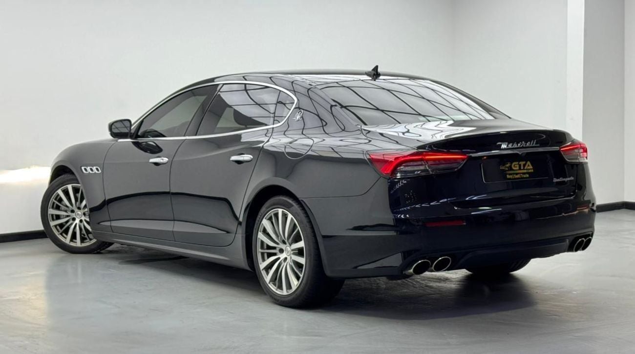 مازيراتي كواتروبورتي STD 2021 Maserati Quattroporte, 2026 Maserati Warranty, Full Maserati Service History, GCC