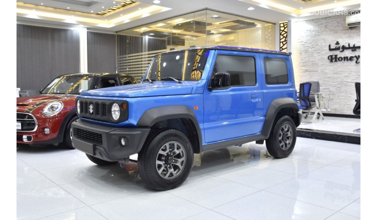 Suzuki Jimny EXCELLENT DEAL for our Suzuki Jimny ( 2023 Model ) in Blue Color GCC Specs