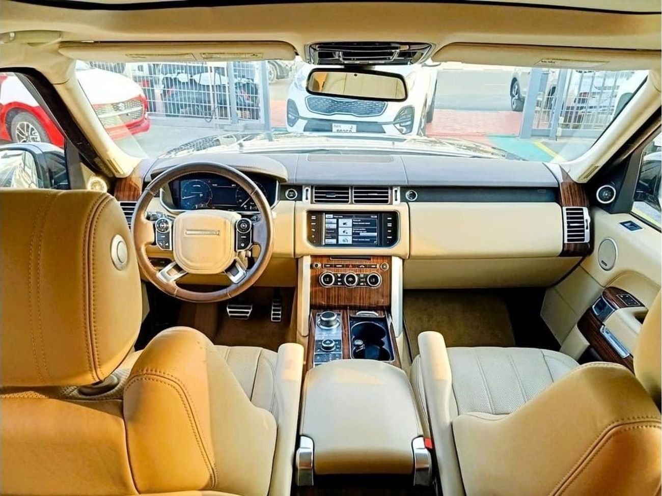 Land Rover Range Rover Autobiography 5.0 L A/T 2015 MODEL BLACK COLOR USED AS SEEN