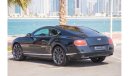 Bentley Continental GT Bentley GT Speed V12 Full Black Interior Full Option 2014 GCC