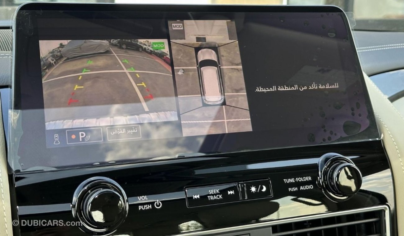 إنفينيتي QX80 Sensory ProActive GCC Specs