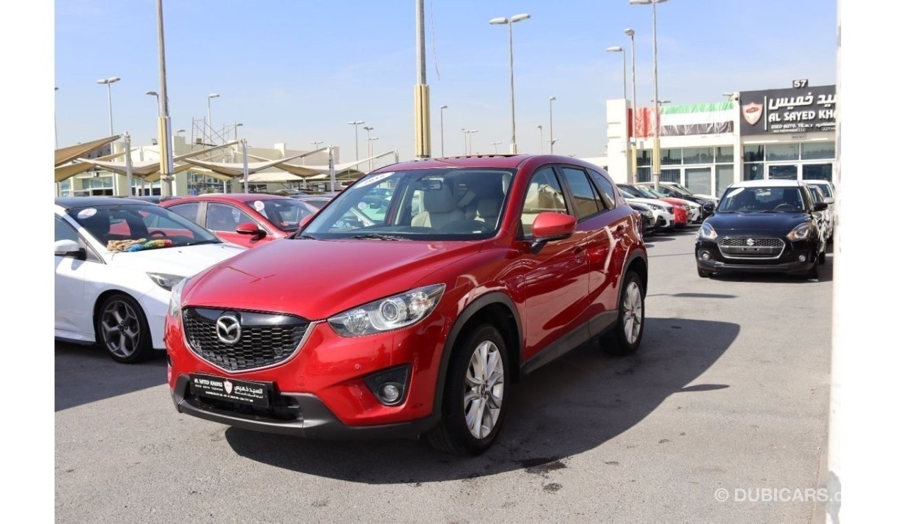 مازدا CX-5 GTX خالية من الحوادث - خليجي - صبغة وكالة - فل اوبشن - السيارة بحالة الوكالة من الداخل والخارج