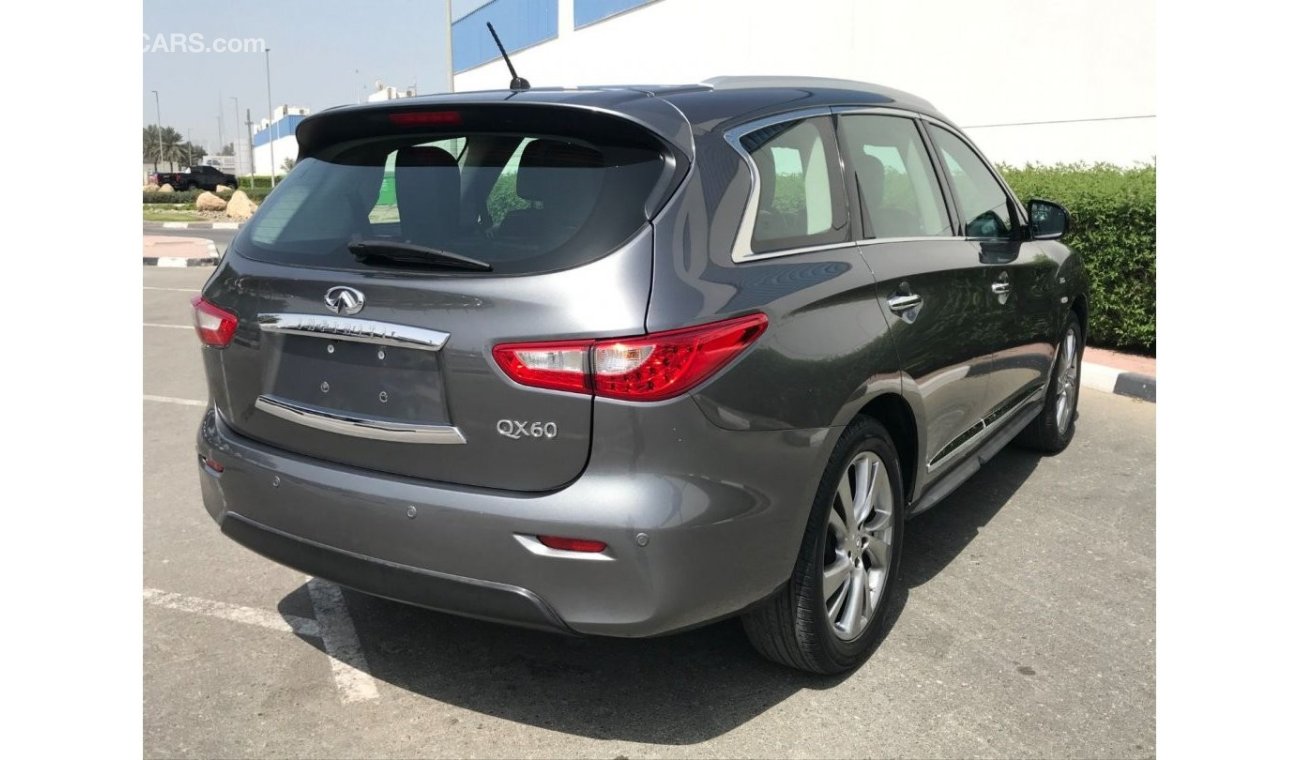 Infiniti QX60 AED 1250 / month FULL OPTION INFINITY QX60 LUXURY 7 SEATER UNLIMITED KM WARRANTY EXCELLENT CONDITION