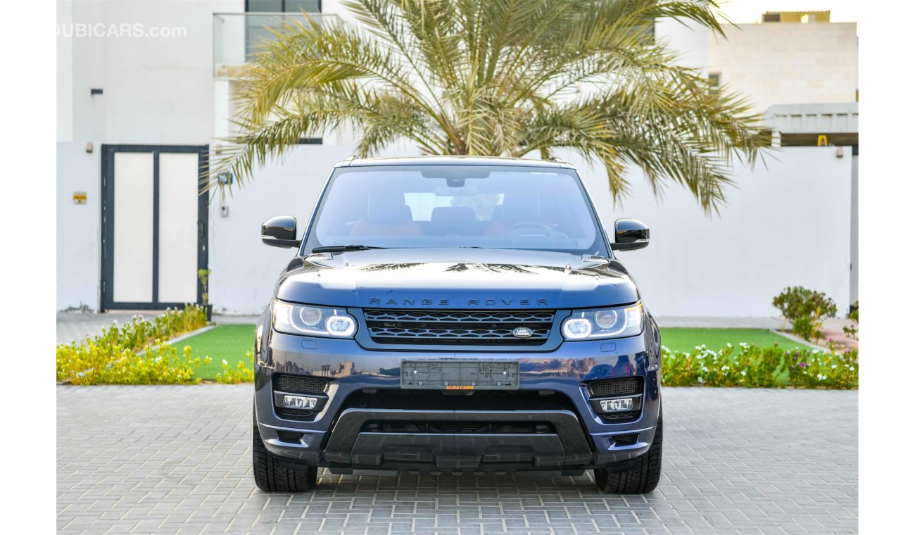 لاند روفر رينج روفر سبورت Stunning V6 Supercharged - AED 4,876 - 0% DP