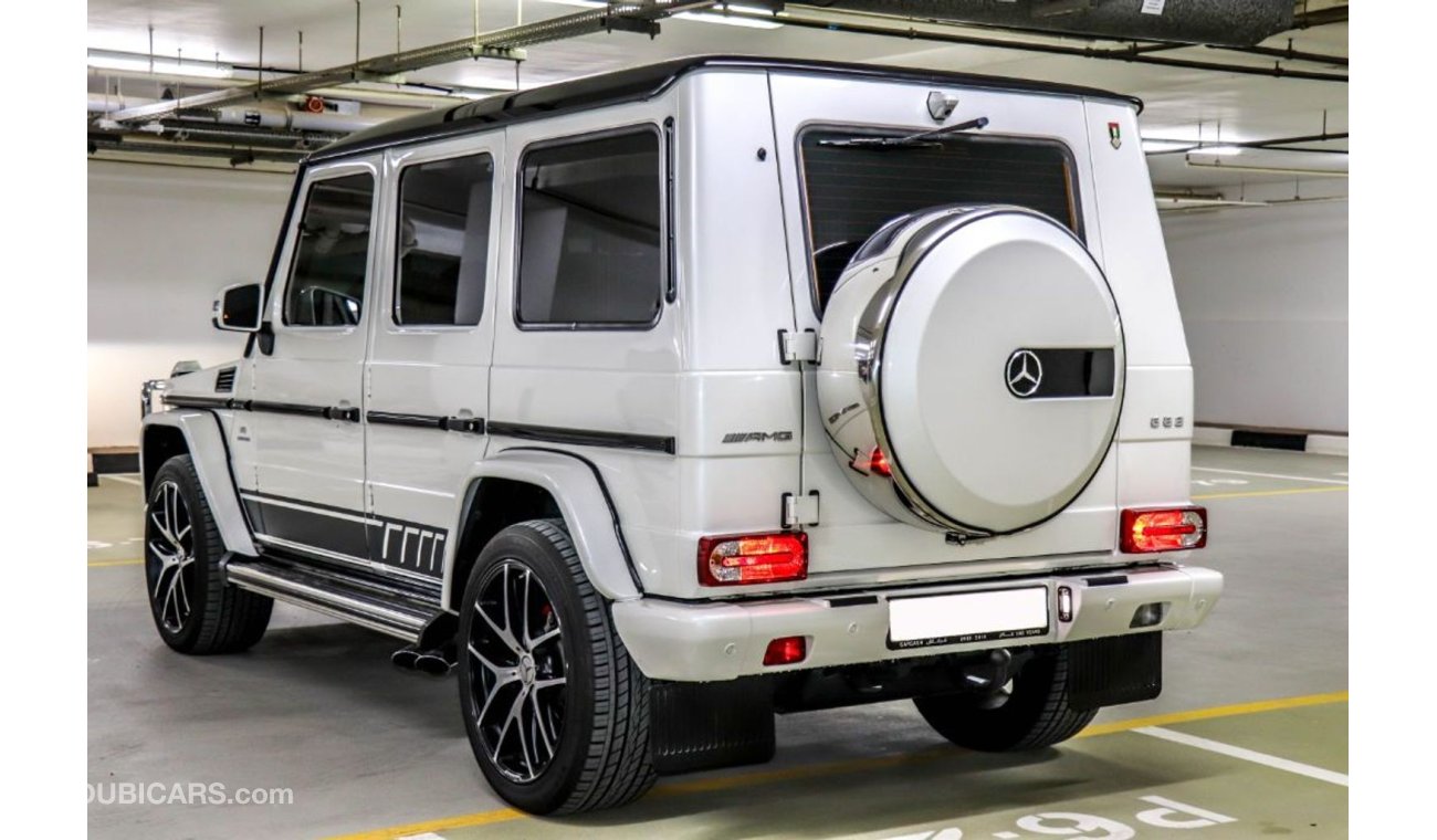 Mercedes-Benz G 63 AMG Mercedes-Benz G63 AMG (Edition 463) 2017 GCC under Warranty with Zero Down-Payment.