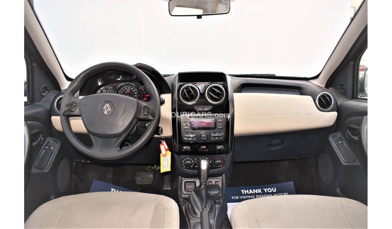 Renault Duster 2.0L PE 2WD 2018 GCC SPECS DEALER WARRANTY