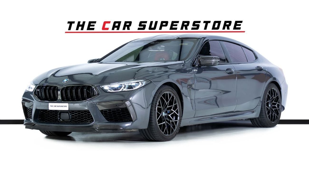 BMW M8 Competition 4.4L Gran Coupe-GCC-1 Owner-Carbon Fiber Package-AGMC Warranty Service Contract