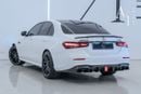 مرسيدس بنز E 63 AMG 2021 Mercedes Benz E63 AMG 4MATIC+, Warranty, Service History, Full Options, Stage 2
