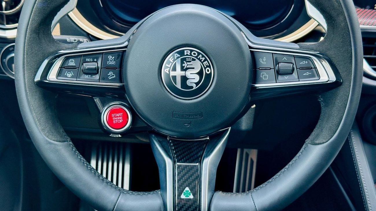 Alfa Romeo Stelvio SuperSport (510 HP) | 1 of 175 | Brand New | 2025 | GCC Specs | Gargash Warranty and Service