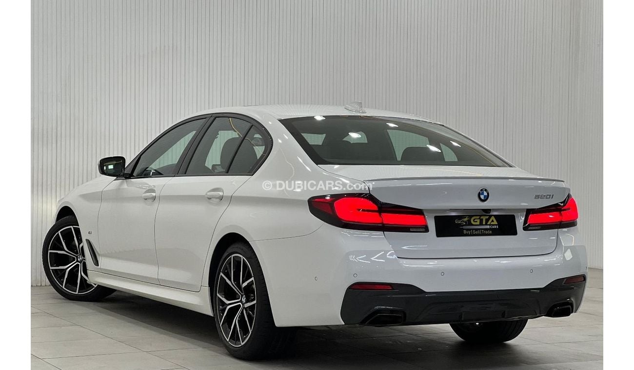 بي أم دبليو 520i M سبورت جوي كومفورت 2022 BMW 520i M-Sport, 5 Years BMW Warranty + Service Pack, Full BMW Service His