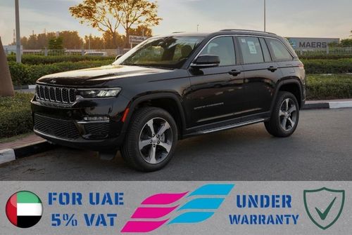 جيب جراند شيروكي 2024 JEEP GRAND CHEROKEE LIMITED GCC BLACK 0 Km
