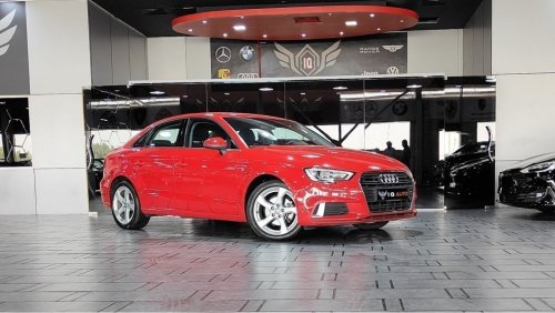 Audi A3 AED 900 P.M | 2019 AUDI A3 30 TFSI || FULL SERVICE HISTORY  || GCC | UNDER WARRANTY