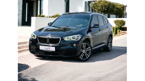 BMW X1 sDrive 20i Exclusive AED 1,240 PM | BMW X1 SDRIVE 20i 2018 | FSH | 0% DP | GCC SPECS | MINT CONDITIO