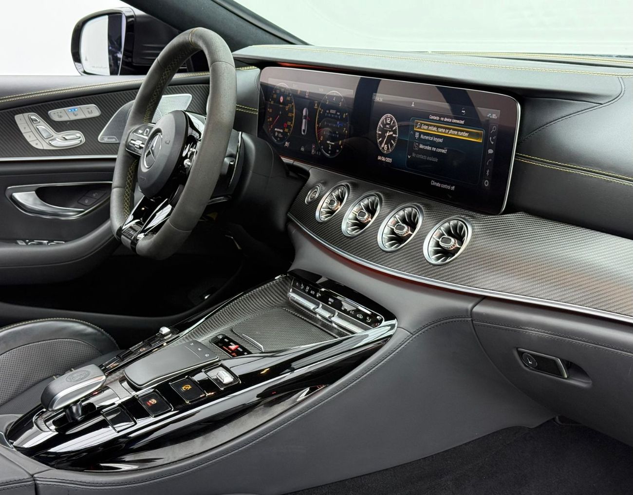 Mercedes-Benz AMG GT 43 2019 Mercedes-AMG GT 63 S Edition 1 4MATIC+ 4-Door Coupe, Night Package, 1 Year Warranty, FSH, GCC