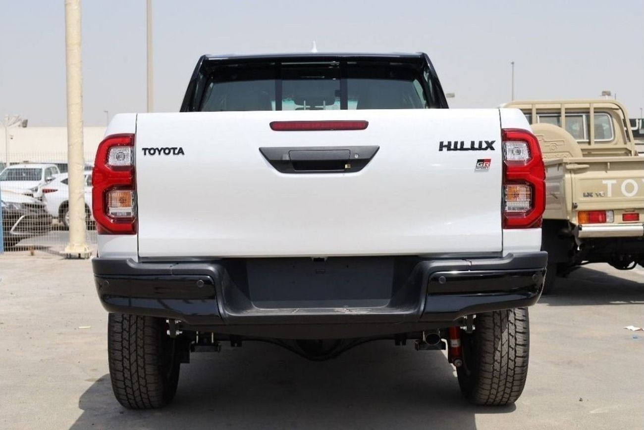 Toyota Hilux TOYOTA_HILUX_GR_2024_4.0L_GASOLINE_WHITE_COLOR