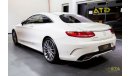 Mercedes-Benz S 500 Coupe 2016 Mercedes S-500 Coupe, Warranty, Full Mercedes History, GCC, Low Kms