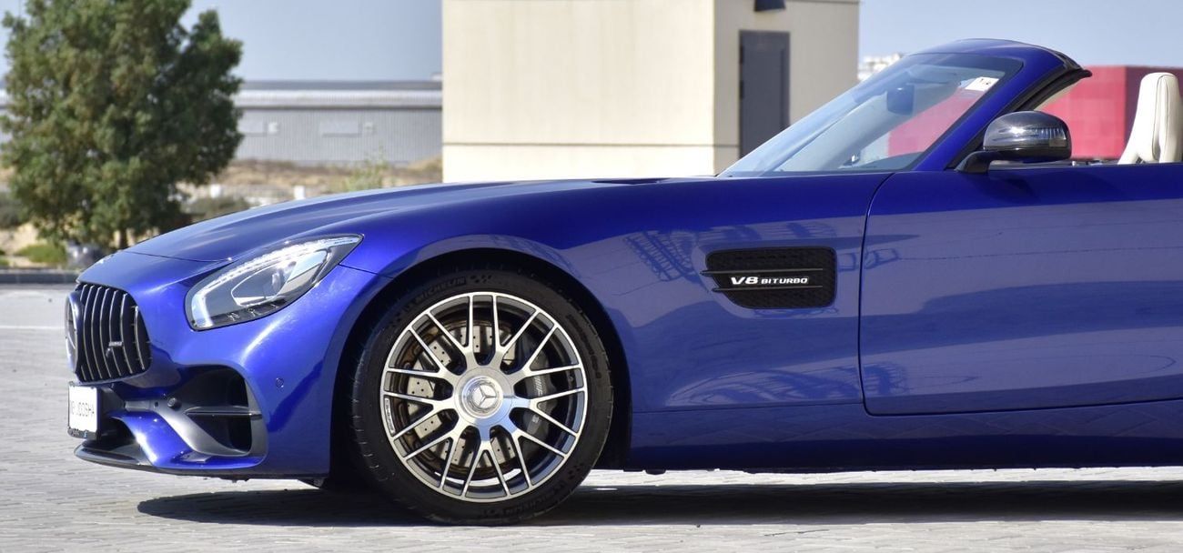 Mercedes-Benz AMG GT EXCELLENT DEAL for our Mercedes Benz AMG GT ( 2018 Model ) in Blue Color GCC Specs