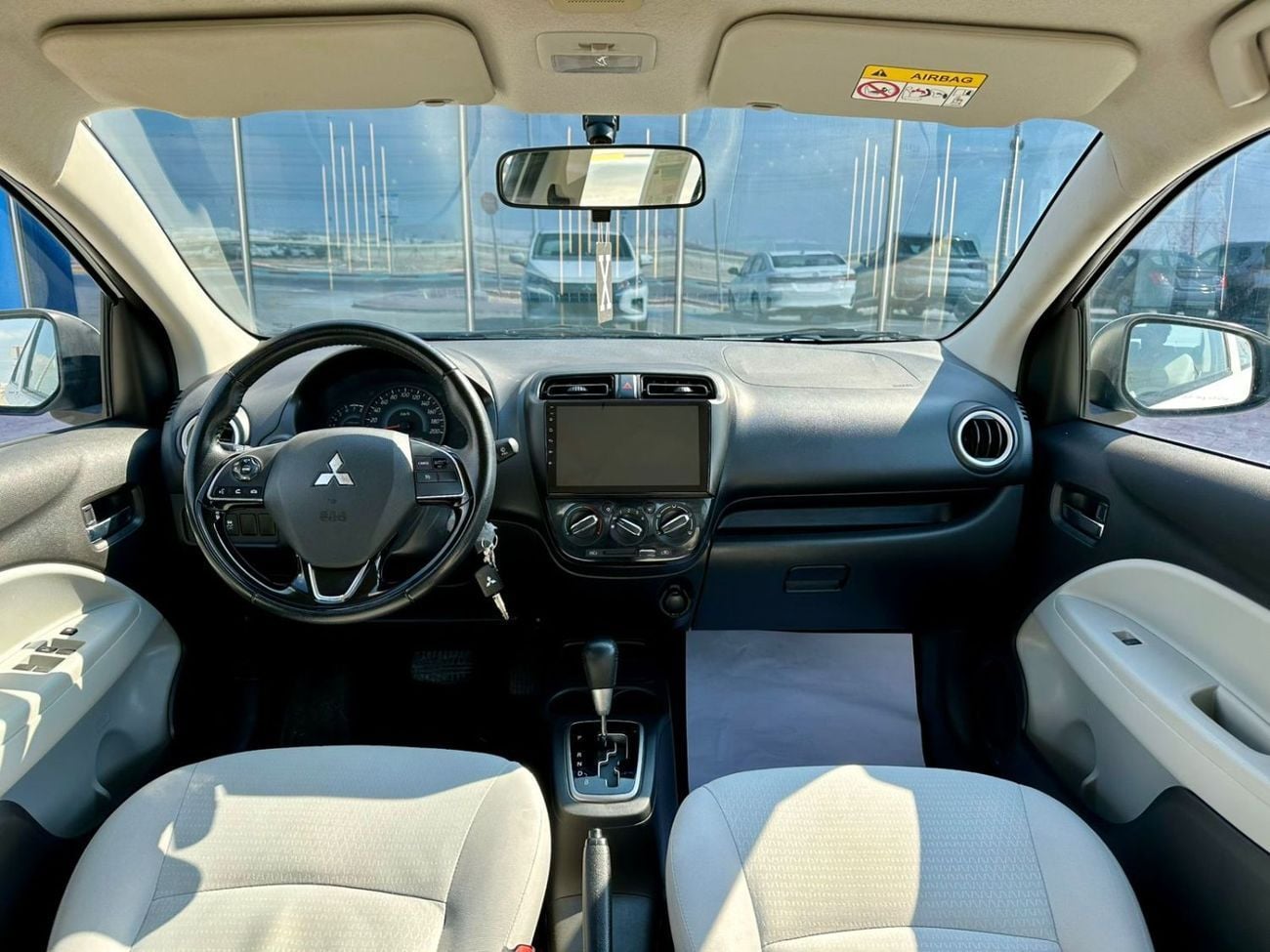 Mitsubishi Attrage GLX Mid 1.2L MITSUBISHI ATTRAGE 2022 1.2L GCC (383/-MONTHLY)