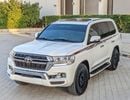 تويوتا لاند كروزر Toyota landcruise 2008Model Facelifted 2021 VXR 4.7L V8 petrol Engine Colour White push start Transm