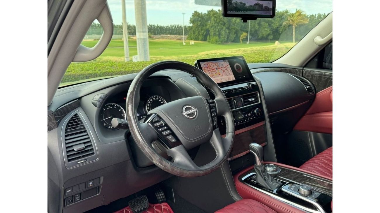 Nissan Patrol NISSAN PATROL PLATINUM V6 FULL OPTION ORIGINAL PAINT UNDER WARRANTY PERFECT CONDITION