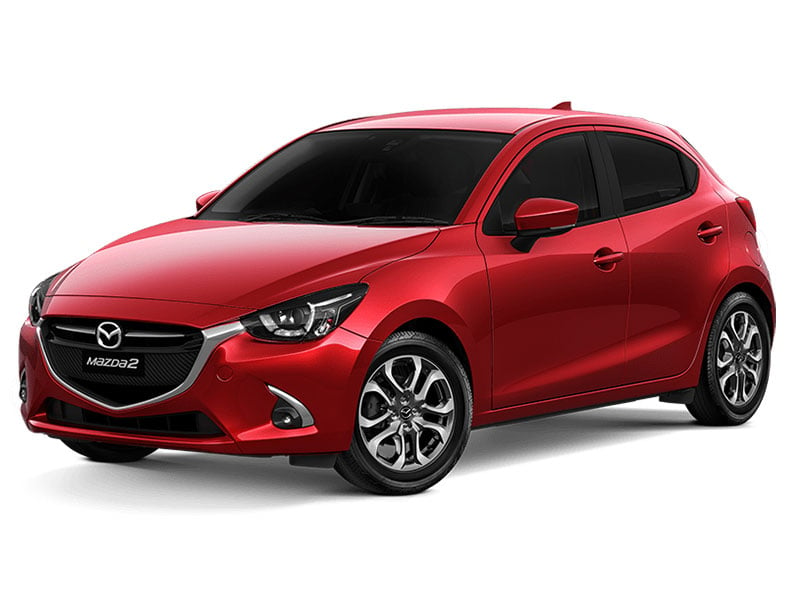 Mazda Demio cover - Front Left Angled