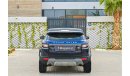 Land Rover Range Rover Evoque 2,722 P.M  | 0% Downpayment |  Low Mileage!