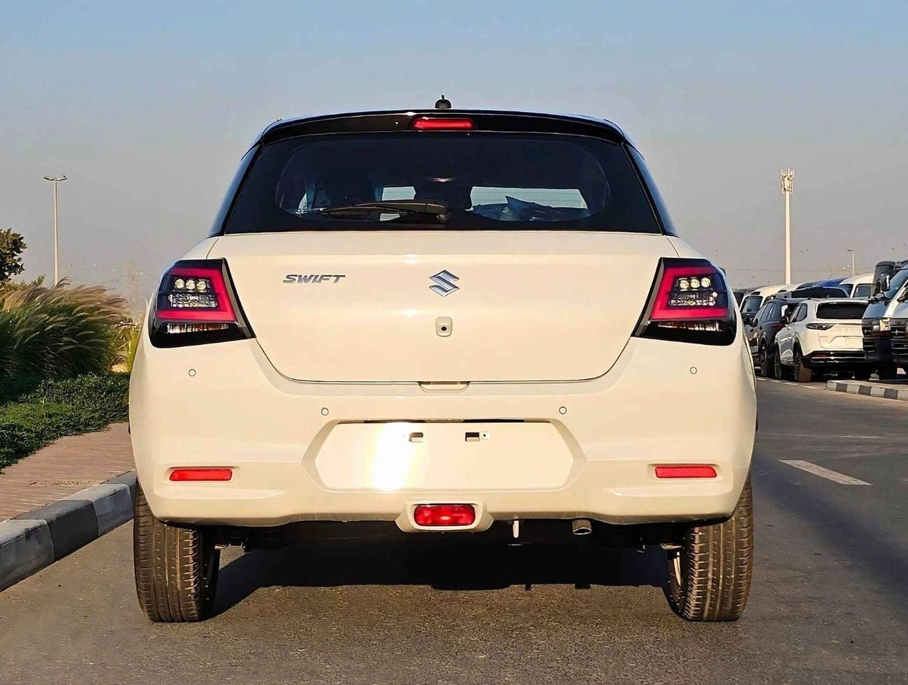 Suzuki Swift GLX | DUAL TONE | 1.2L V4 PETROL | PUSH START | RADAR | DVD CAMERA | GCC | HIGH OPTION | CODE