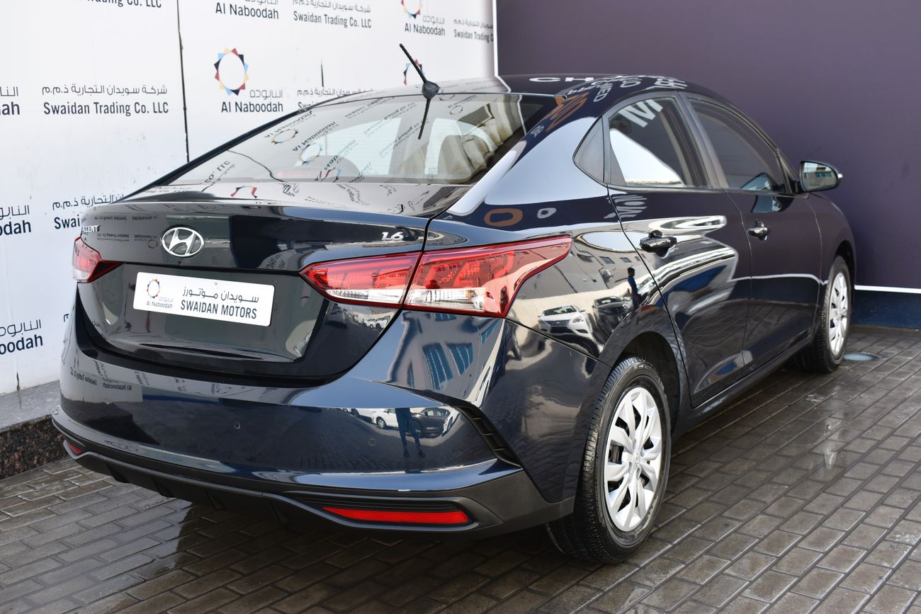 Hyundai Accent AED 719 PM | 1.6L GL SMART GCC DEALER WARRANTY