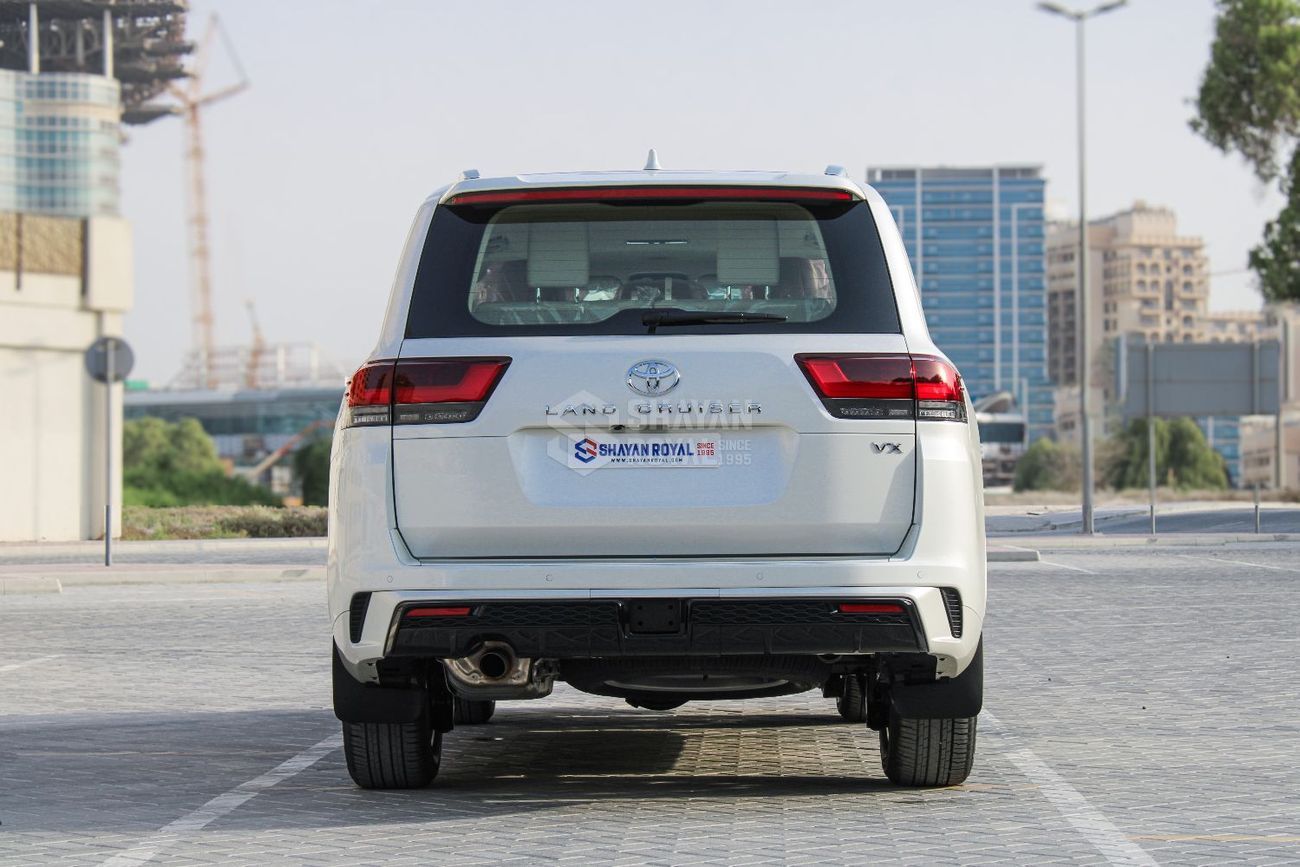 تويوتا لاند كروزر LHD LC300 4.0L PETROL V6 VX-V FULL OPTION WITH RADAR 4WD AT 7S 2025MY