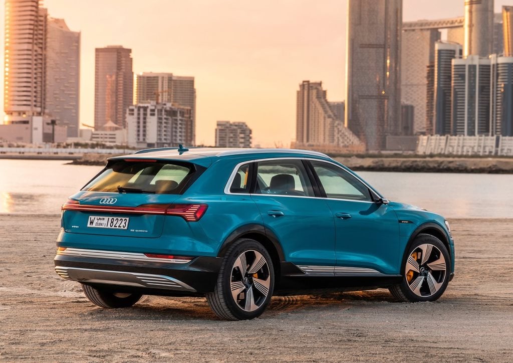 Audi e-tron exterior - Rear Left Angled