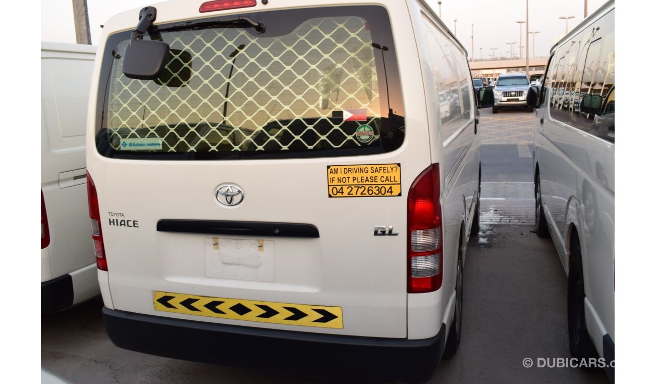 تويوتا هاياس Toyota Hiace Delivery van,model:2018. Low mileage with free of accident