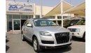 Audi Q7 ACCIDENTS FREE - S-LINE - FULL OPTION  -GCC - CAR IS IN PERFECT CONDITION INSIDE OUT