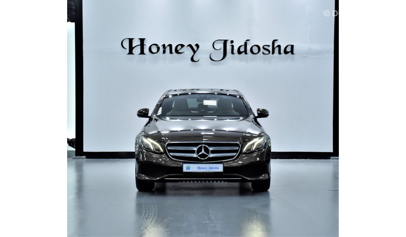 مرسيدس بنز E200 EXCELLENT DEAL for our Mercedes Benz E200 ( 2017 Model ) in Brown Color GCC Specs
