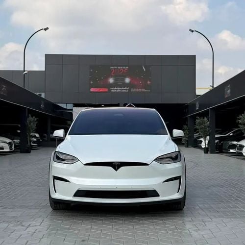 Tesla Model X Long Range | Dual Motor AWD | 670 HP | 29600 KM | White | تسلا موديل X