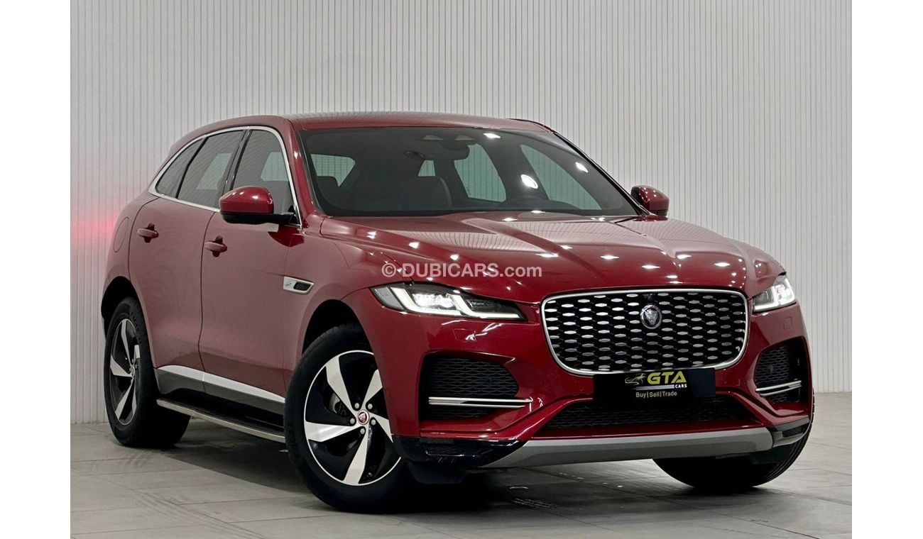 جاكوار F بيس 2021 Jaguar F-Pace S P250, February 2026 Jaguar Warranty, 2025 Jaguar Service Pack, Low Kms, GCC