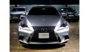 لكزس IS-F 2015 Lexus IS-350 F Sport, Warranty, Service History, GCC