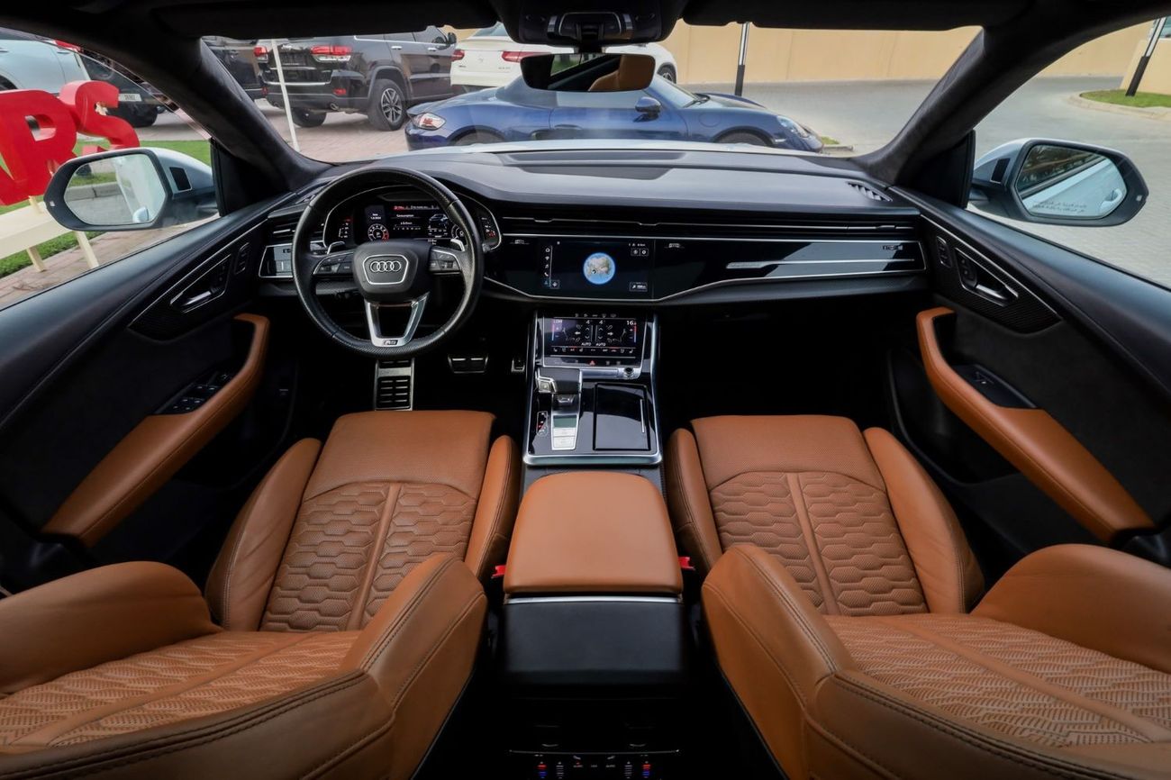 Audi RS Q8 Audi RSQ8 TFSI Quattro 2021 GCC under Warranty with Flexible Down-Payment/ Flood Free.