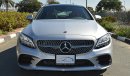 Mercedes-Benz C 300 Coupe 2019 AMG Luxury, 2.0L I-4 GCC, 0km with 3 Years or 100,000km Warranty