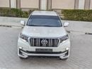 تويوتا برادو Toyota Prado 2018 diesel white LHD 7 seats automatic gear