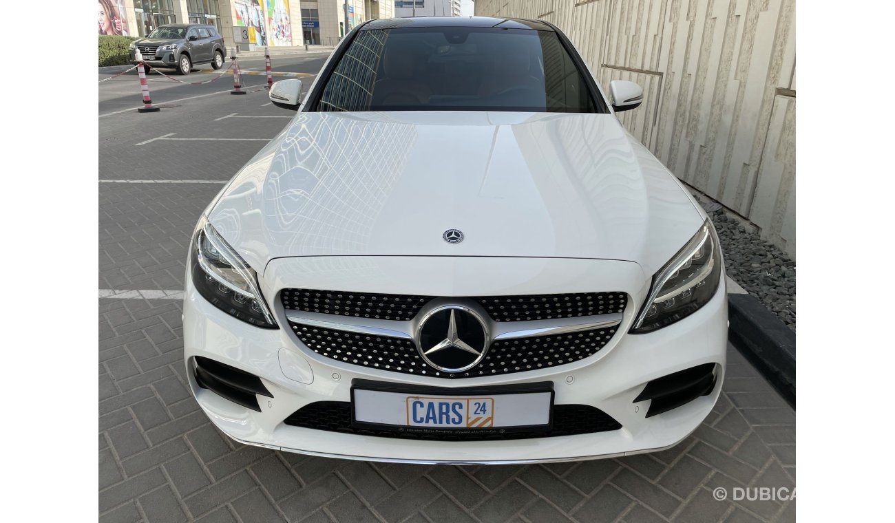 Mercedes-Benz C200 PREMIUM 2.0L | GCC | EXCELLENT CONDITION | FREE 2 YEAR WARRANTY | FREE REGISTRATION | 1 YEAR FREE IN