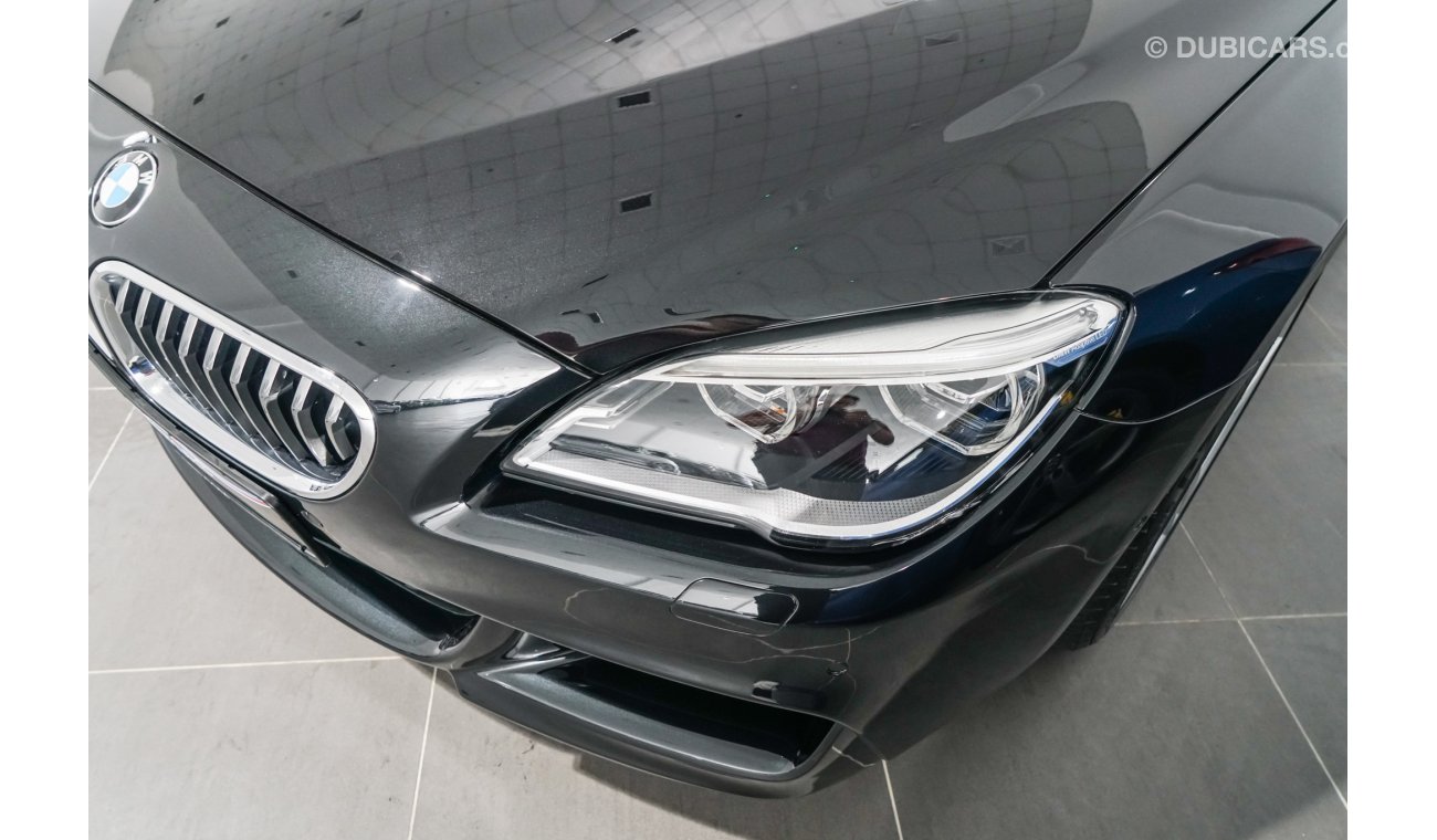 بي أم دبليو 640i 2016 BMW 640i M-Sport Gran Coupe / Extended BMW Warranty & Service Pack