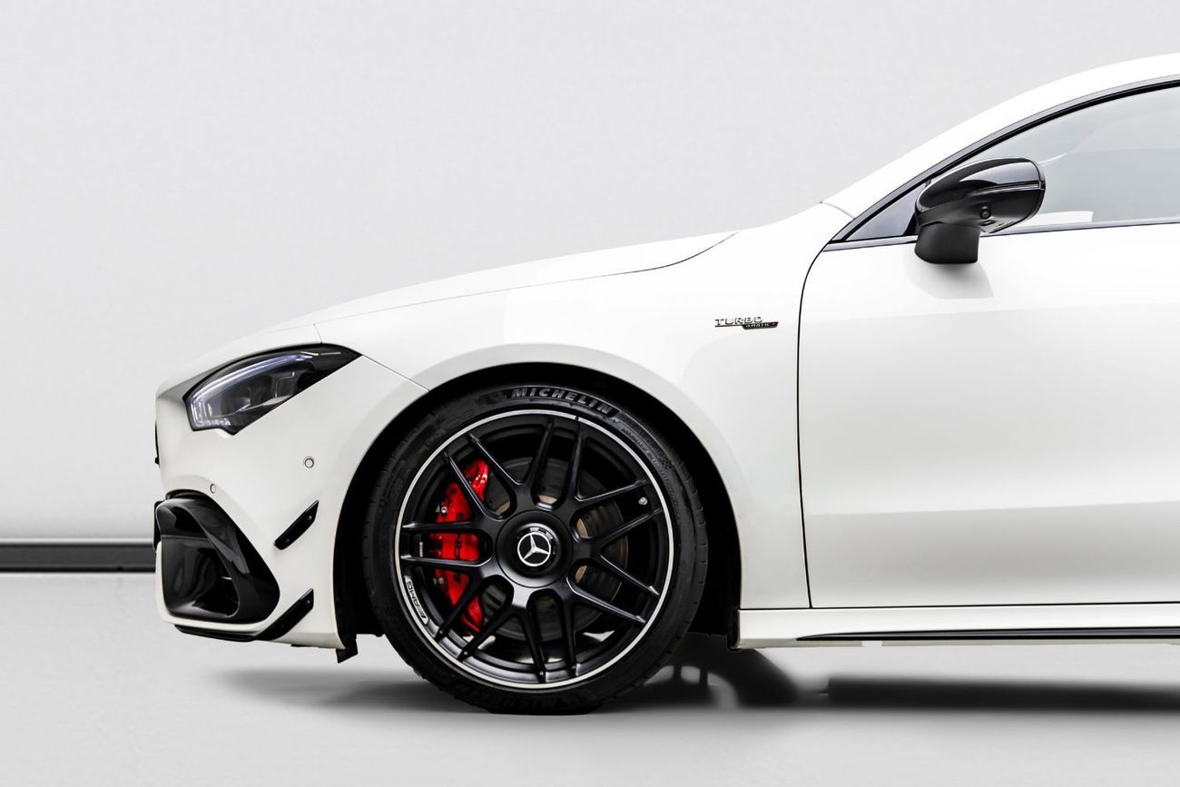 مرسيدس بنز CLA 45 S  AMG 2024 Mercedes CLA 45s AMG 4Matic+, 2029 Mercedes Warranty + Service Contract, Low KMs, GCC