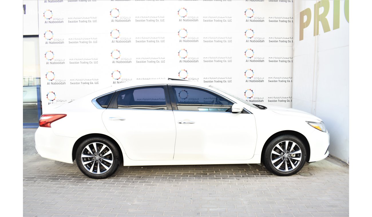 Nissan Altima DEALER WARRANTY 2.5L SL 2017 GCC SPECS