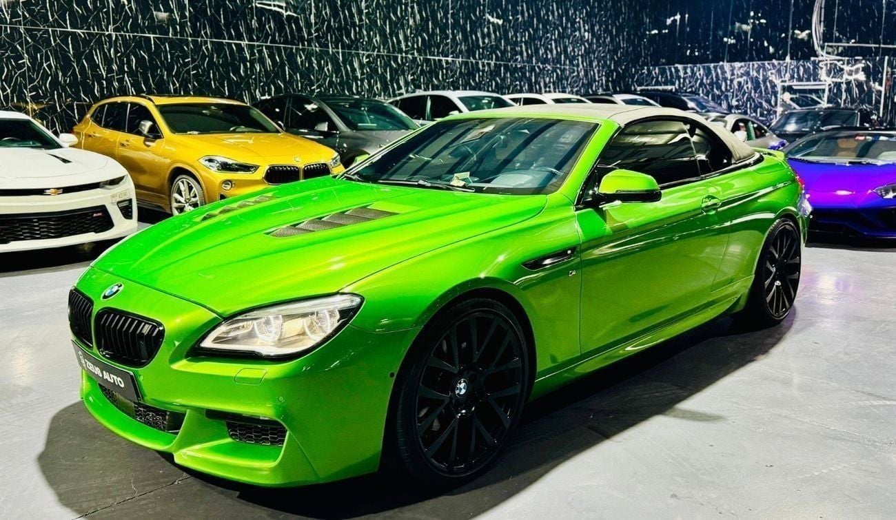 BMW 650i M Sport 4.4L (443 HP) 2016 BMW 650i M-Sport, Full BMW service History, Excellent Condition, GCC