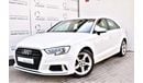 Audi A3 AED 1359 PM | 1.0L 30TFSI GCC DEALER WARRANTY