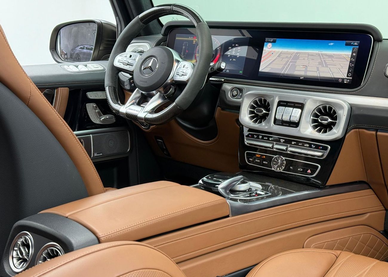 مرسيدس بنز G 63 AMG 2022 Mercedes Benz G63 AMG With Brabus Kit, 2027 Warranty + Service Pack, Excellent Condition, GCC